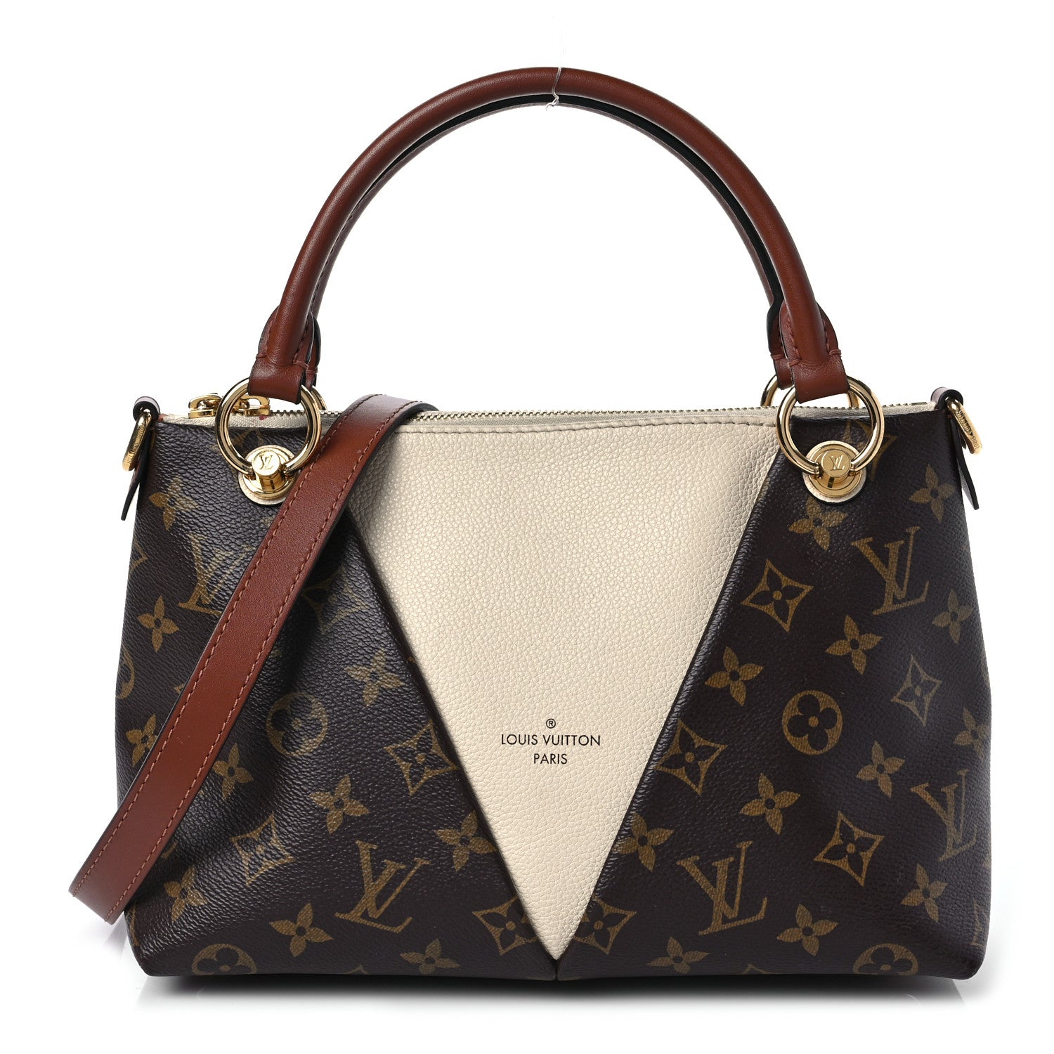 Louis Vuitton Monogram V Tote BB Creme 1 of 10