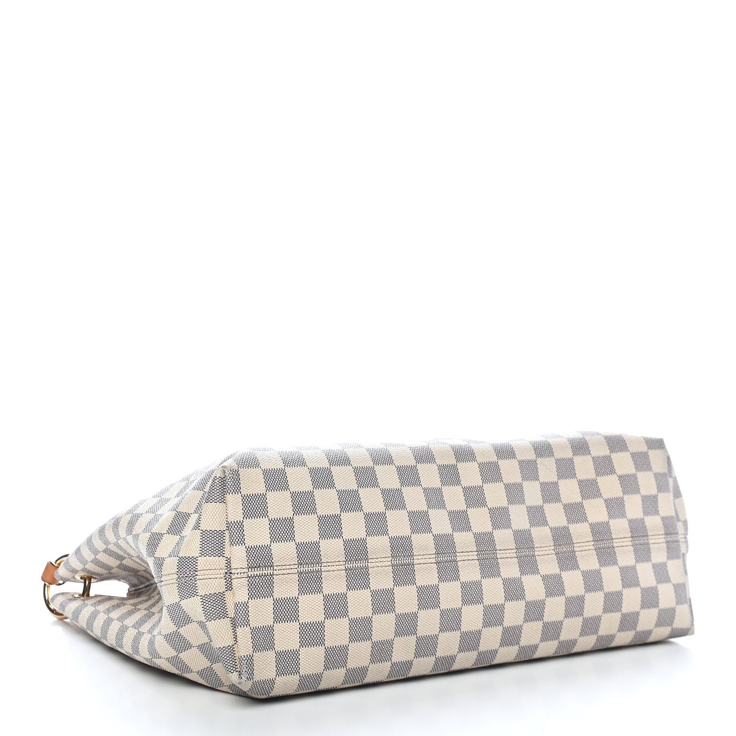 Louis Vuitton Damier Azur Graceful MM Rose Ballerine 4 of 10