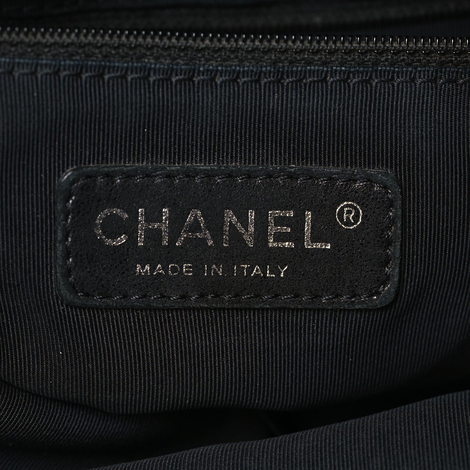 Chanel Metallic Calfskin Quilted Medium Chain Me Hobo Dark Silver 5 of 12