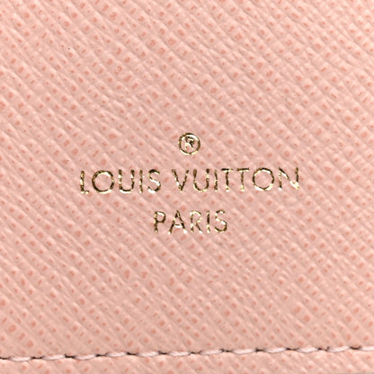 Louis Vuitton Damier Azur Victorine Wallet Rose Ballerine 6 of 8