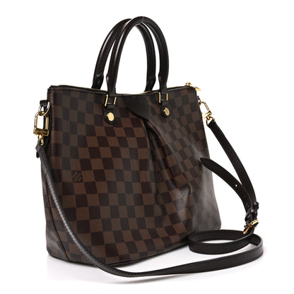 Louis Vuitton Damier Ebene Siena MM 3 of 11