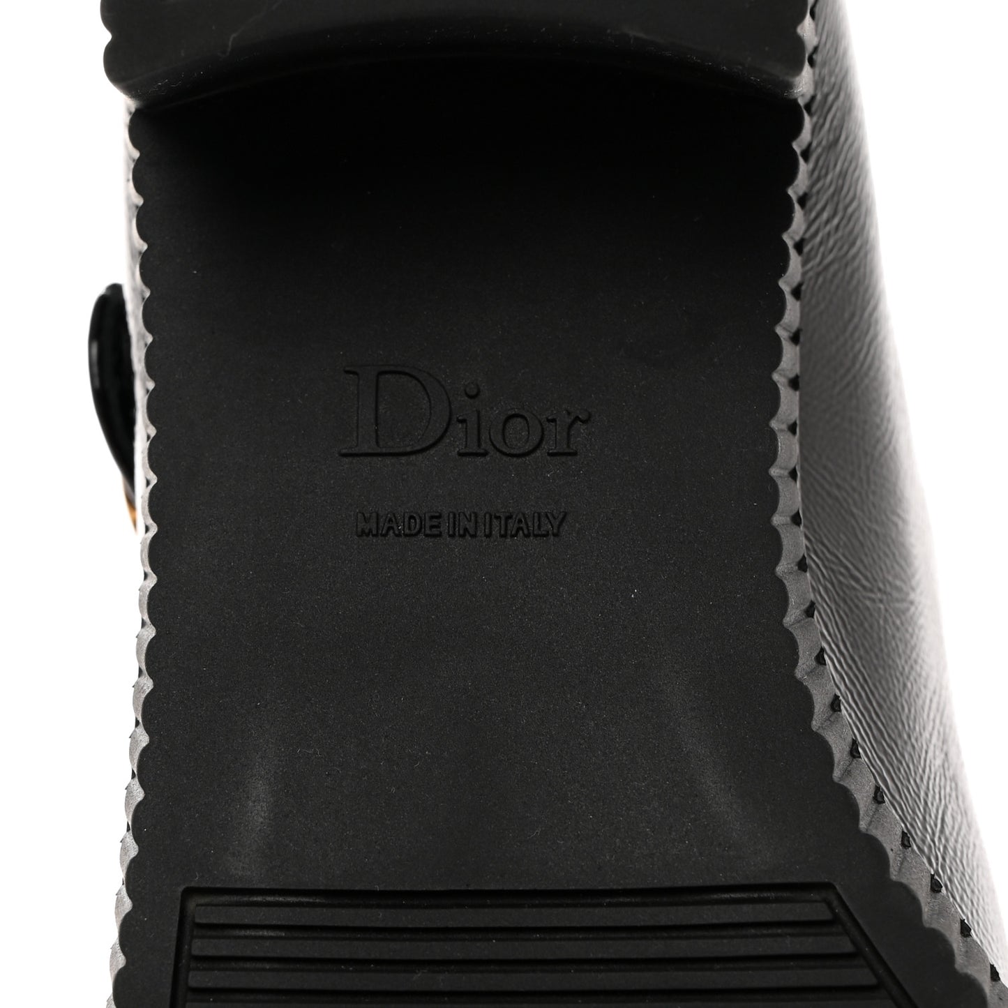 Crinkled Calfskin D-Doll 55mm Pumps 37 Black