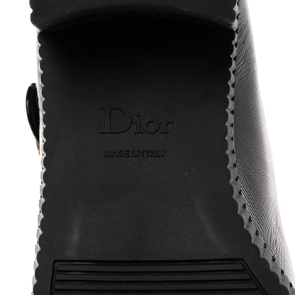 Christian Dior Crinkled Calfskin D-Doll 55mm Pumps 37 Black 8 of 9