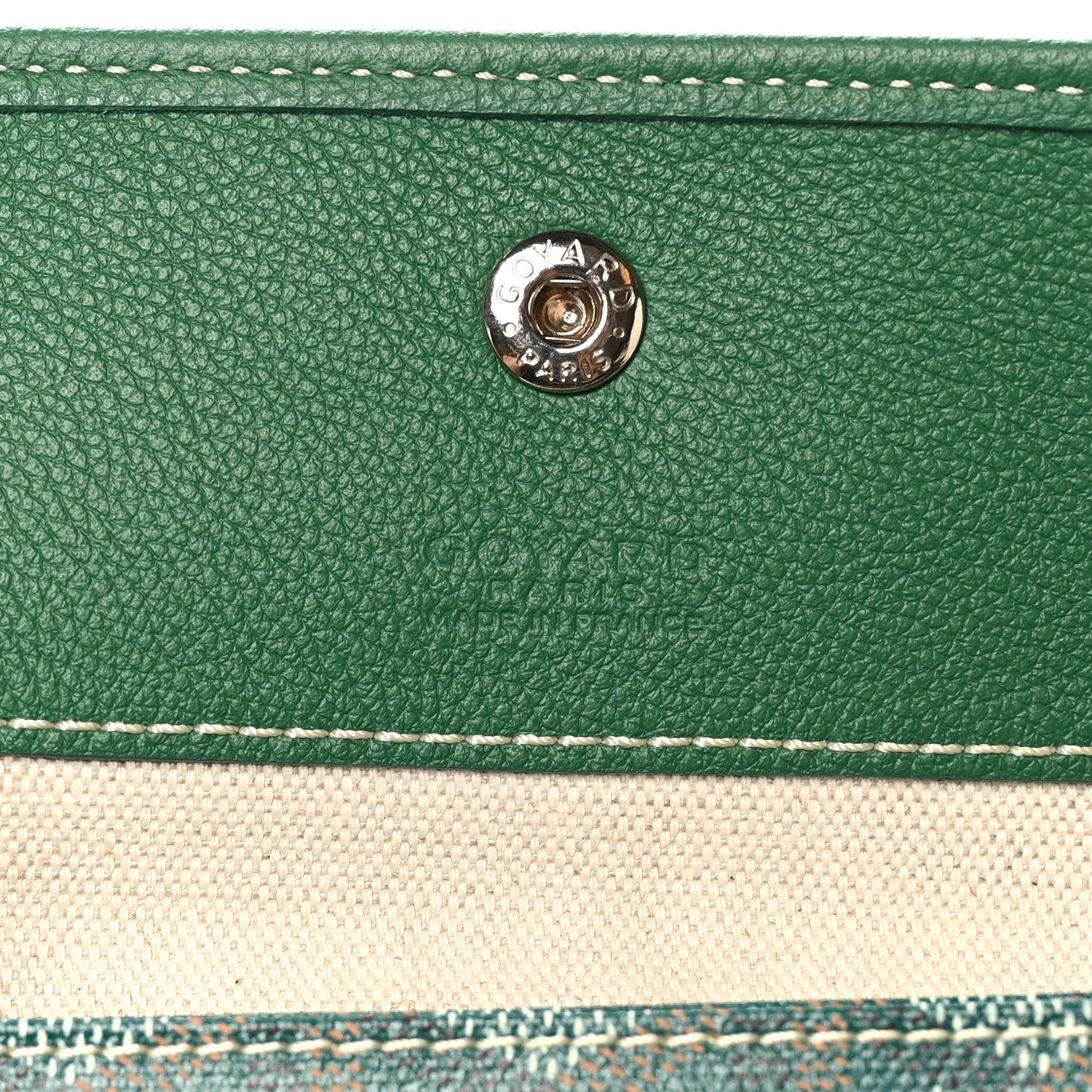 Goyard Goyardine Saint Louis PM Green 7 of 11