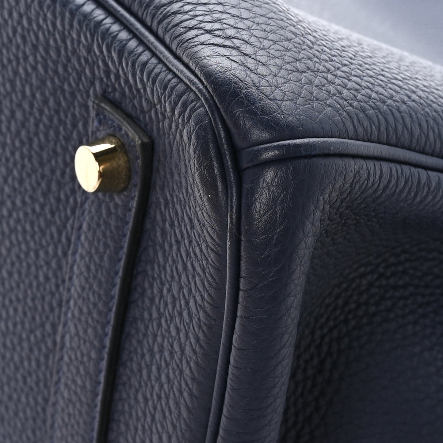 Togo Birkin 35 Bleu Nuit