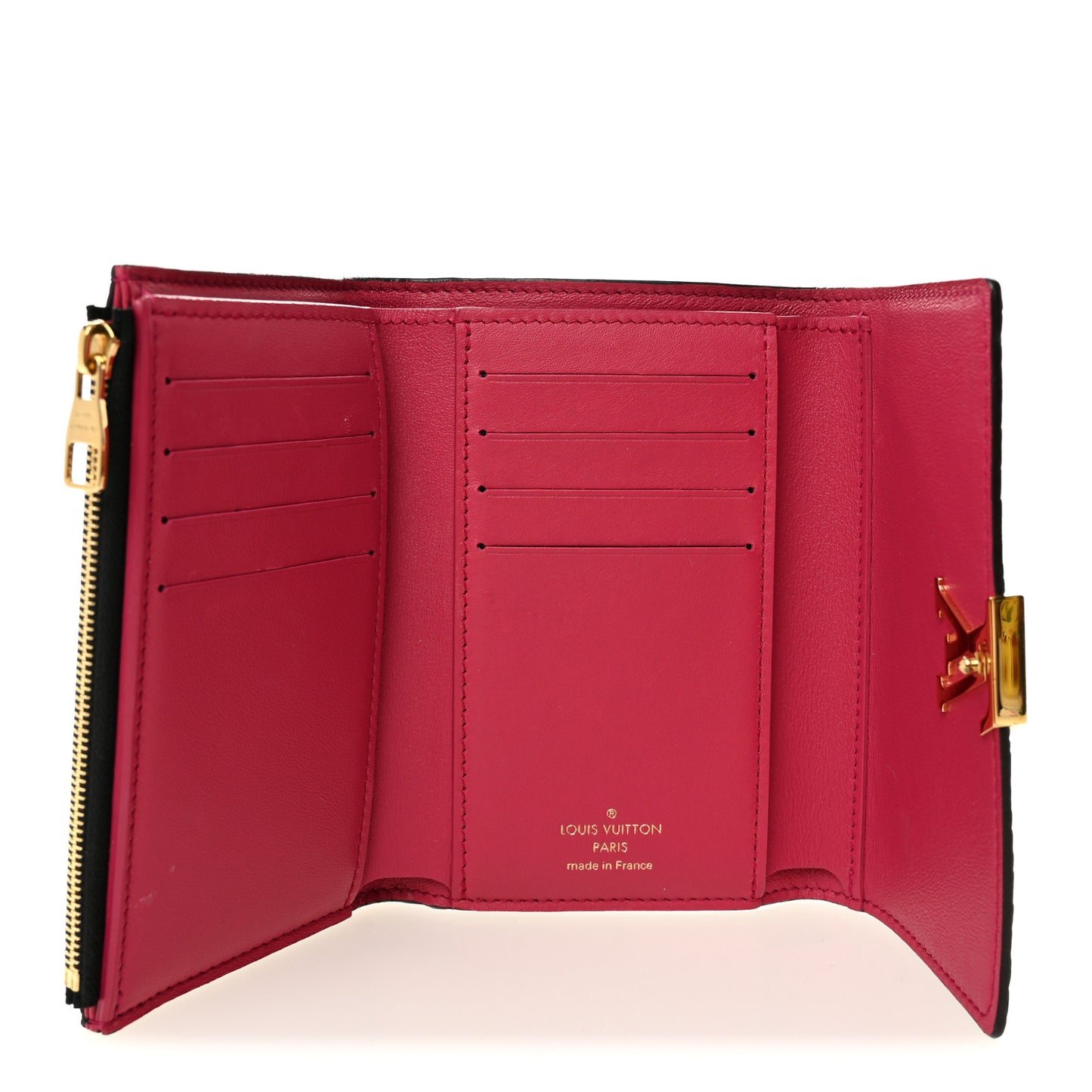 Taurillon Capucines Compact Wallet Black