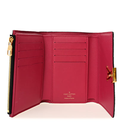 Louis Vuitton Taurillon Capucines Compact Wallet Black 5 of 8