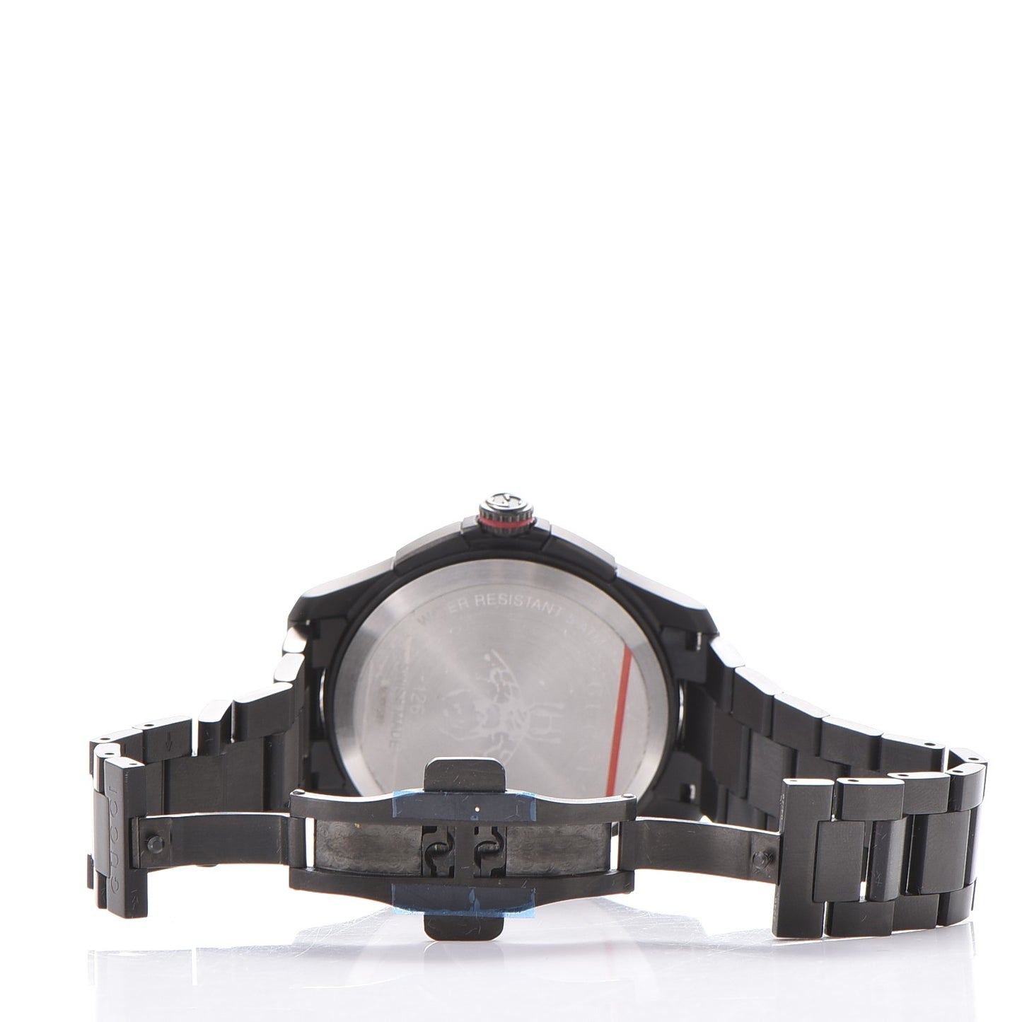 PVD Stainless Steel 44mm G-Timeless Chronograph Quartz Watch Black