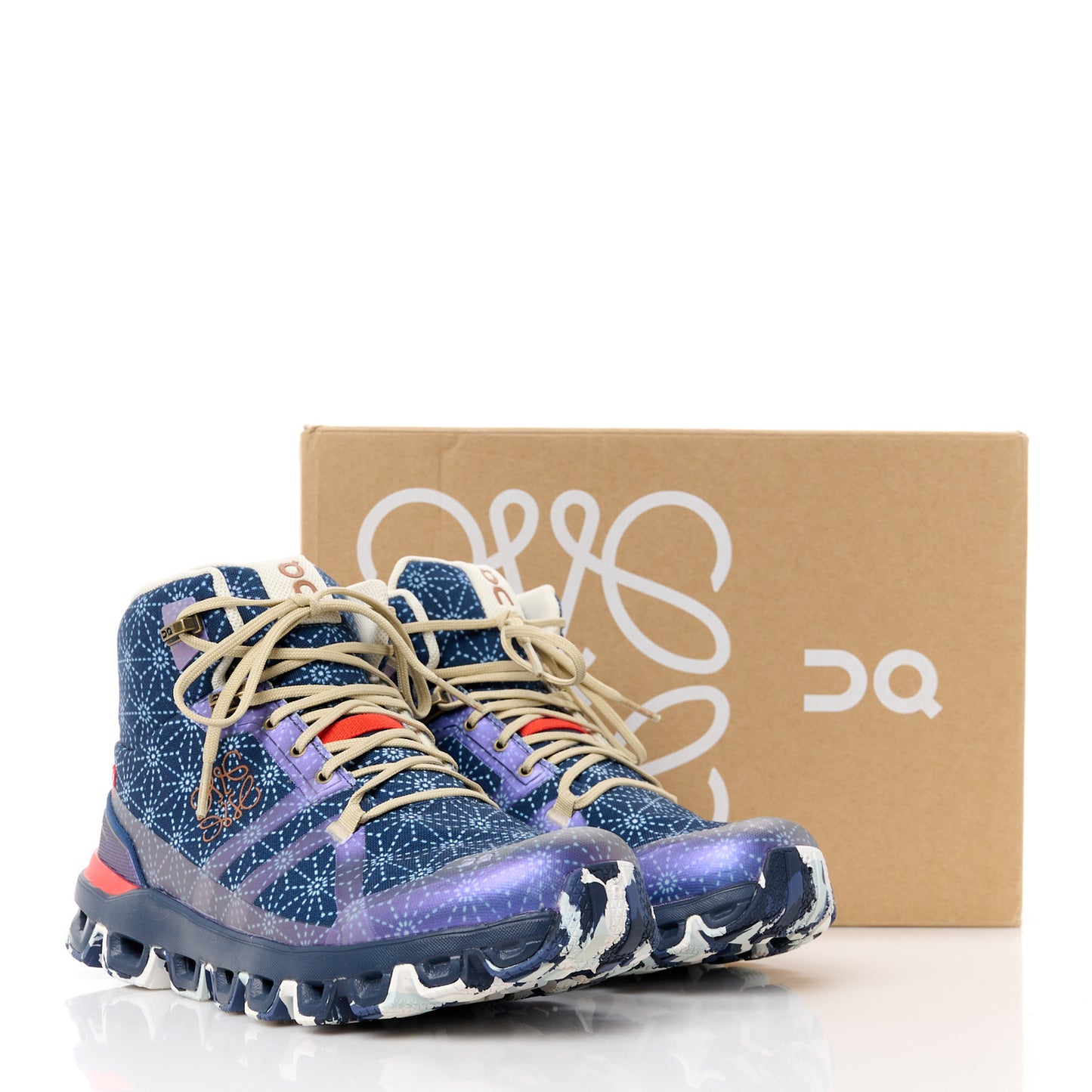 X ON Canvas Mesh Cloudrock Sneakers 37 Space Blue