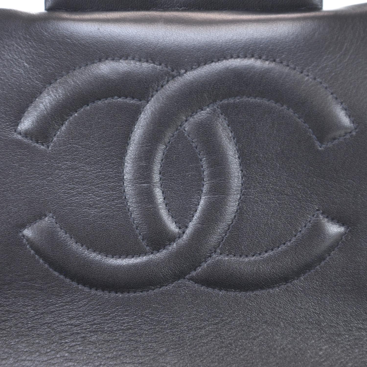 Chanel Lambskin XL Jumbo Flap Black 9 of 12