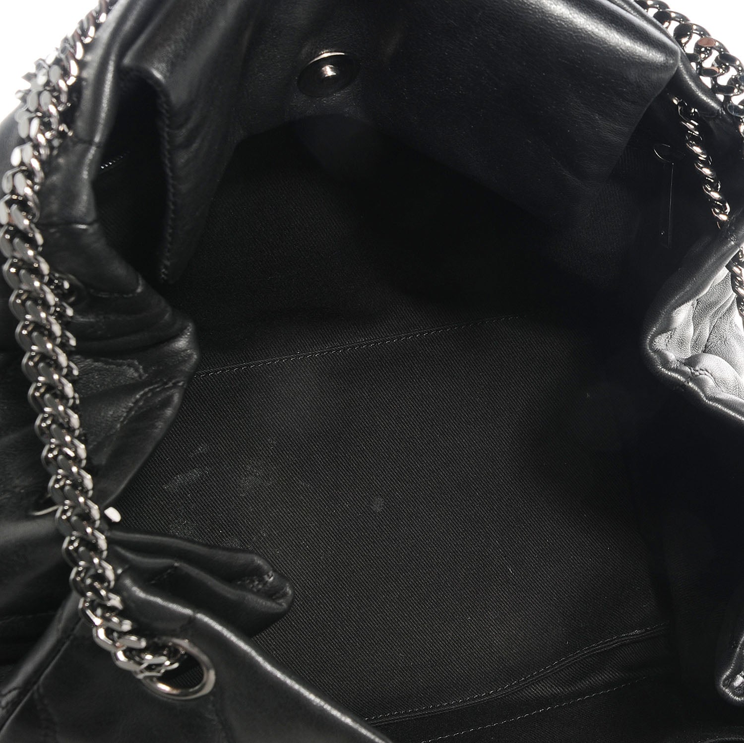 Chanel Lambskin Cells Accordion Tote Black 5 of 8