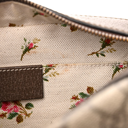 Gucci GG Supreme Monogram Web Neo Vintage Shoulder Bag Beige New Acero Crop 7 of 14