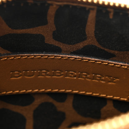 Burberry Grainy Calfskin Animal Print Mini Blaze Crossbody Bag Brown 6 of 14