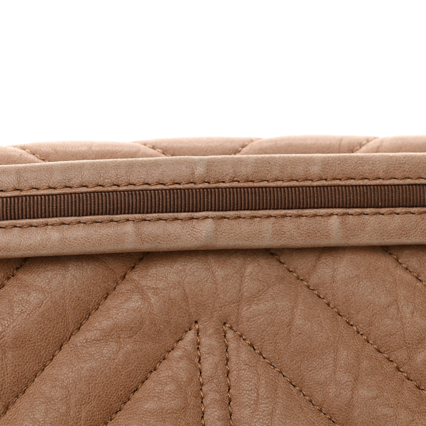 Lambskin Quilted Medium Happy Shoulder Bag Mastic