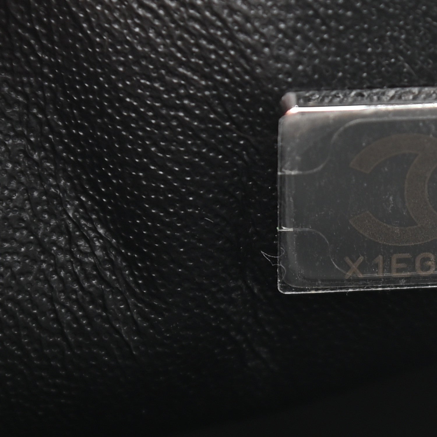 Chanel Lambskin Quilted Mini Rectangular Flap So Black 7 of 10