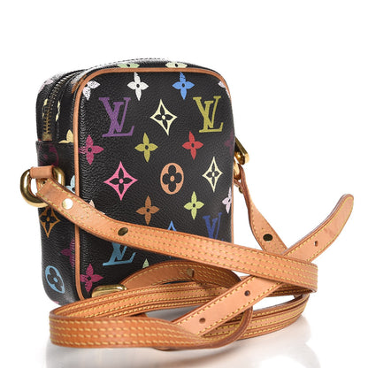 Louis Vuitton Monogram Multicolor Rift Black 2 of 9