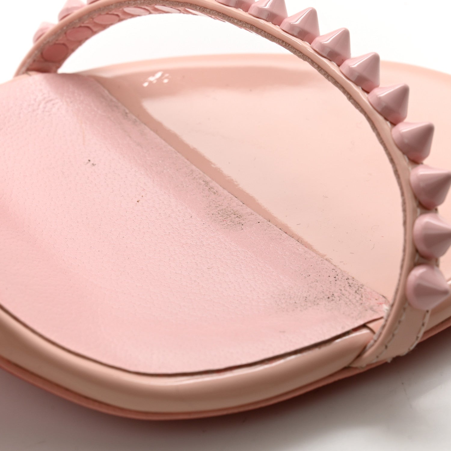 Christian Louboutin Patent So Me 100 Sandals 36.5 Rosy 9 of 11