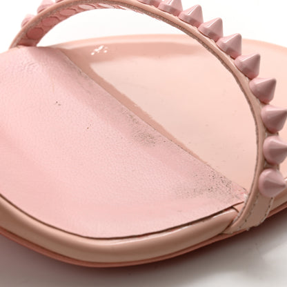 Christian Louboutin Patent So Me 100 Sandals 36.5 Rosy 9 of 11