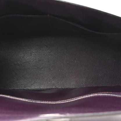Hermes Chevre Mangalore Kelly Sellier 35 Raisin 8 of 35