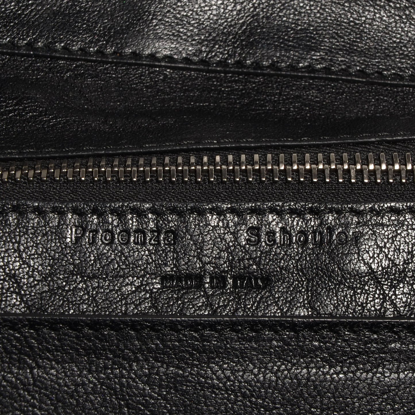 Leather PS1 Backpack Black