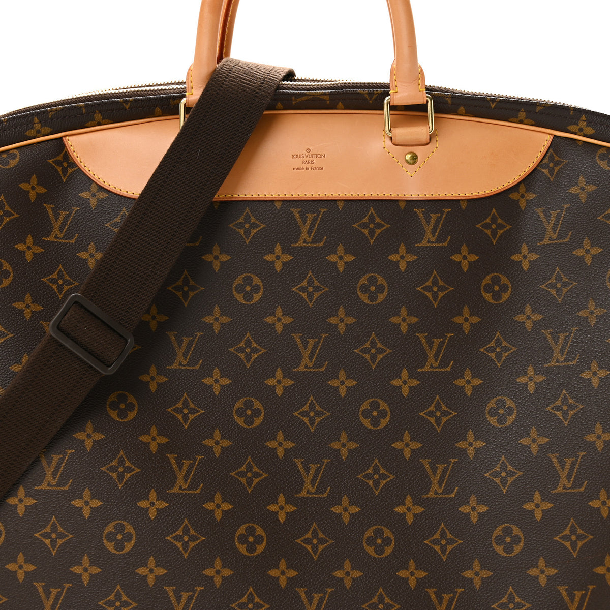 Louis Vuitton Monogram Alize 2 Compartment Luggage 7 of 14