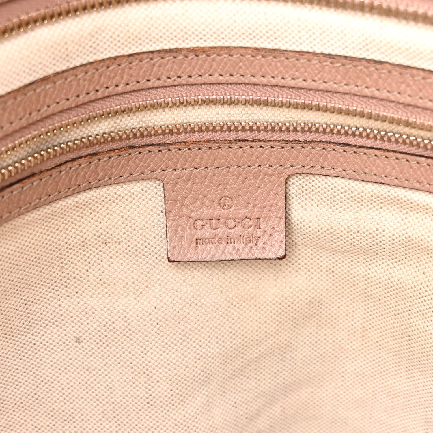 Gucci Monogram Medium Bree Zippered Tote Beige Dark Cipria 6 of 19