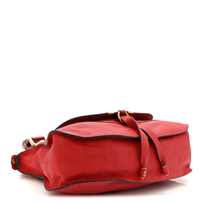 Chloe Calfskin Medium Marcie Satchel Red 4 of 10