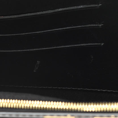 Louis Vuitton Patent Louise Clutch Black 10 of 11