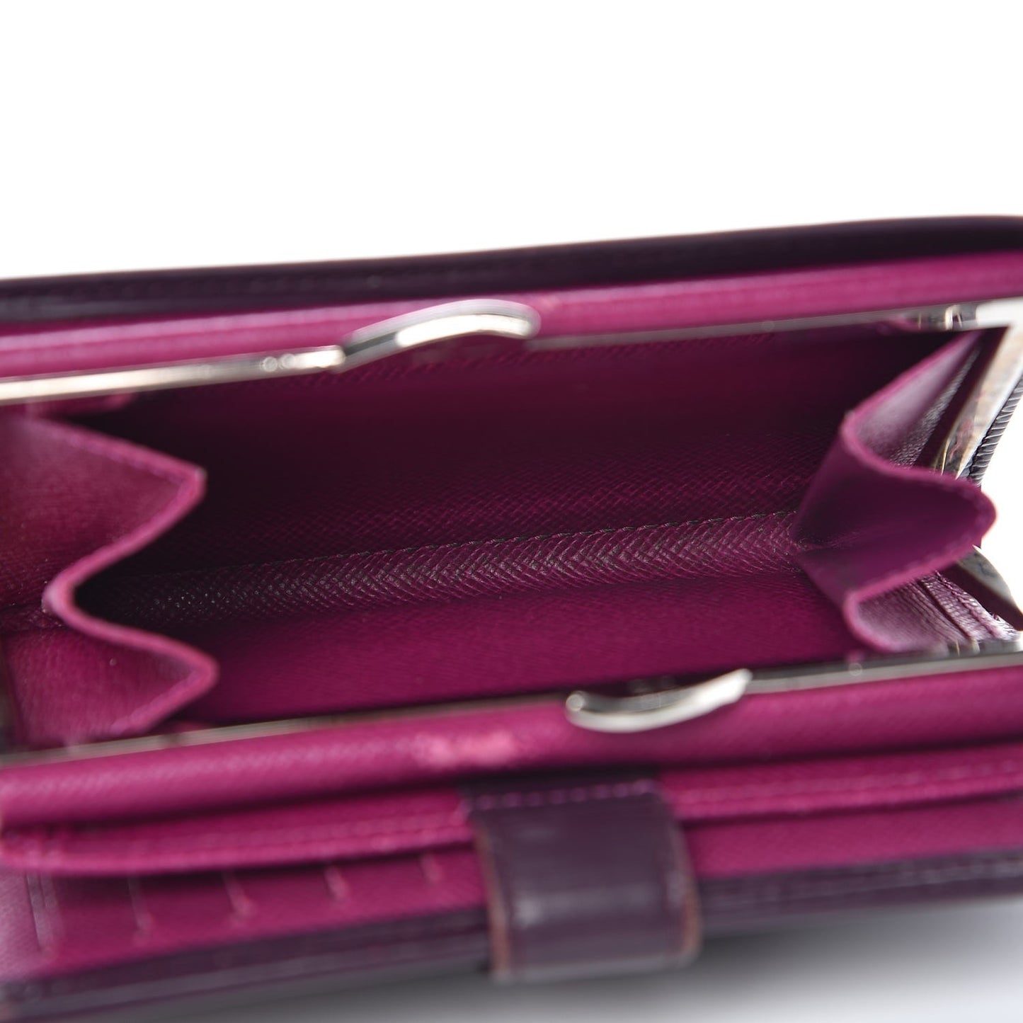 Epi French Purse Wallet Cassis
