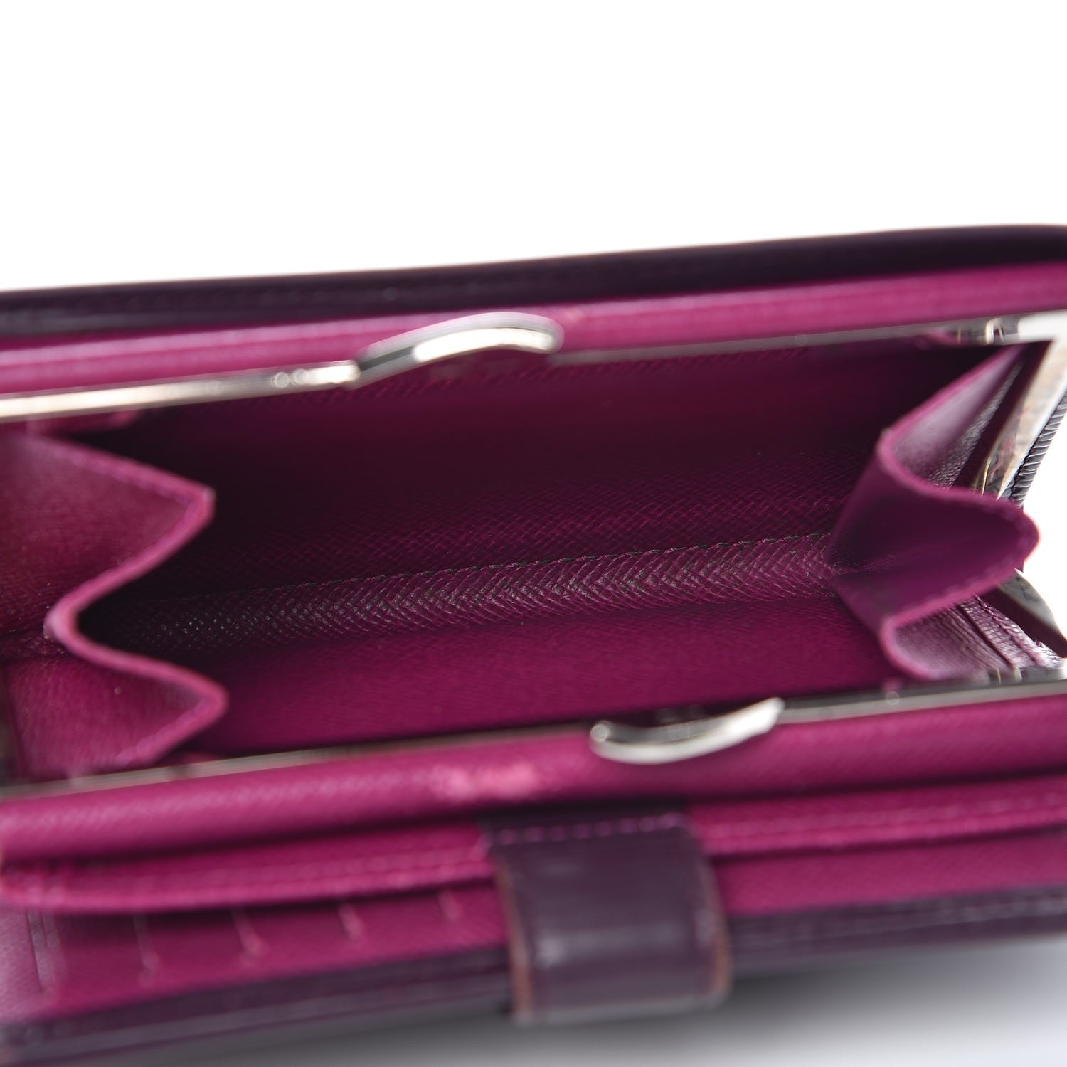 Louis Vuitton Epi French Purse Wallet Cassis 6 of 11