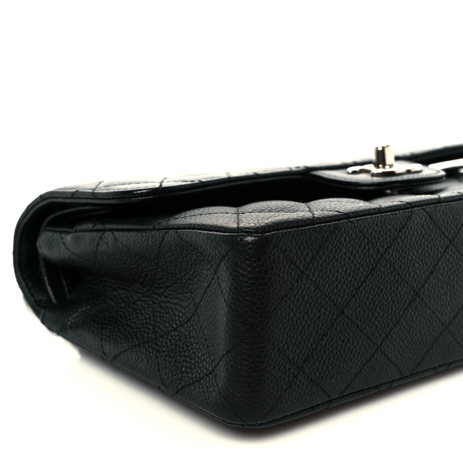 Chanel Caviar Quilted Small Double Flap Black 10 of 11