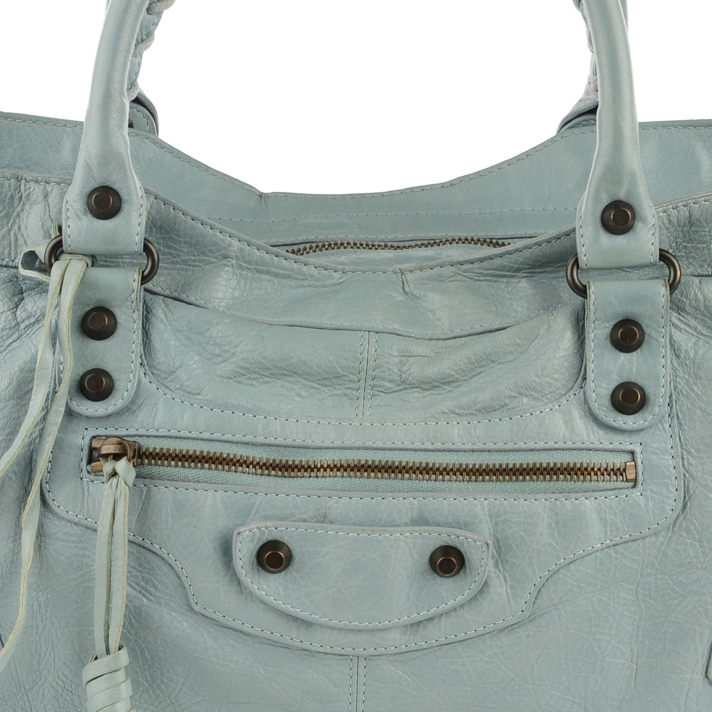 Agneau Classic Hardware Part Time Bleu Acier Ciel