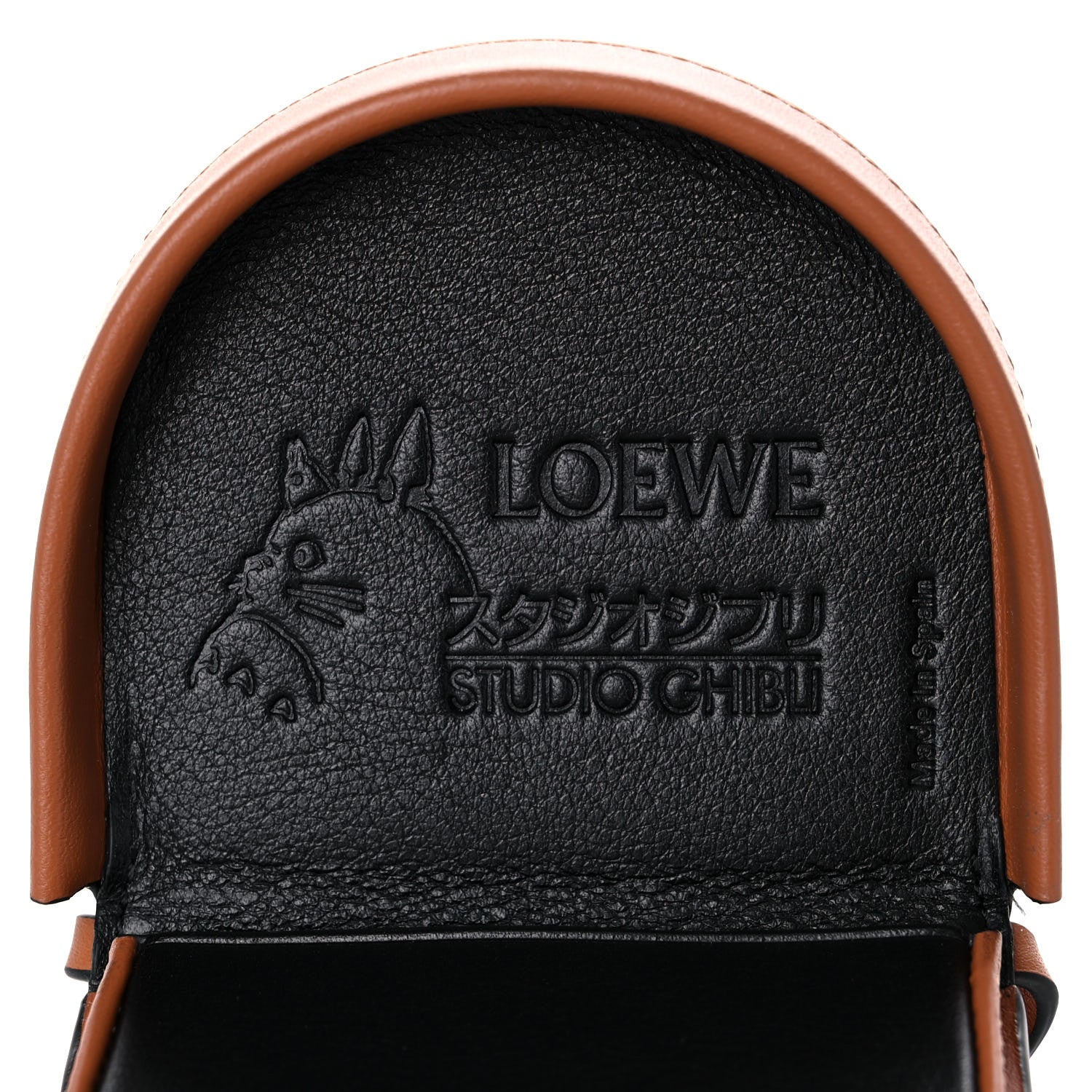 Loewe X SPIRITED AWAY Calfskin Mini Heel Pouch Tan 5 of 9