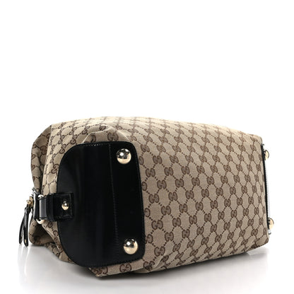 Gucci Monogram Full Moon Boston Black 4 of 9