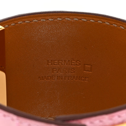 Hermes Matte Alligator Collier De Chien CDC Bracelet T1 5P Pink 5 of 6