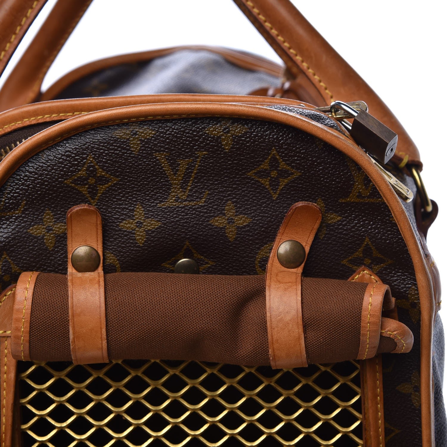 Louis Vuitton Monogram Sac Chien 40 Pet Carrier 19 of 35
