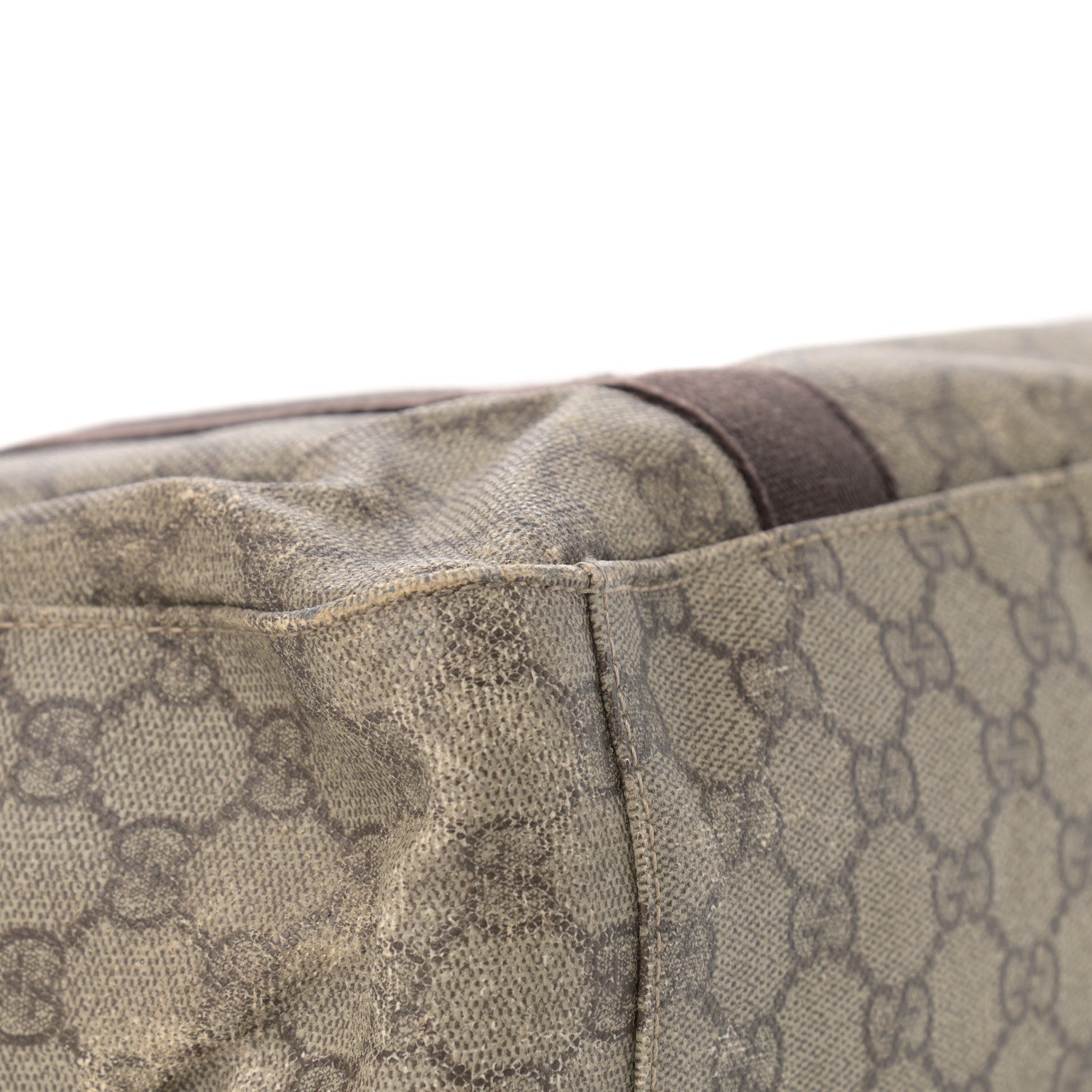 Gucci GG Plus Monogram Medium Tote Dark Brown 4 of 14