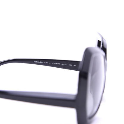 Chanel Acetate Oversized Sunglasses 5365 Black 5 of 7