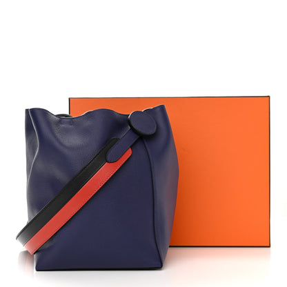 Hermes Evercolor Sac Licol 17 Encre Black Rouge Duchesse 12 of 12
