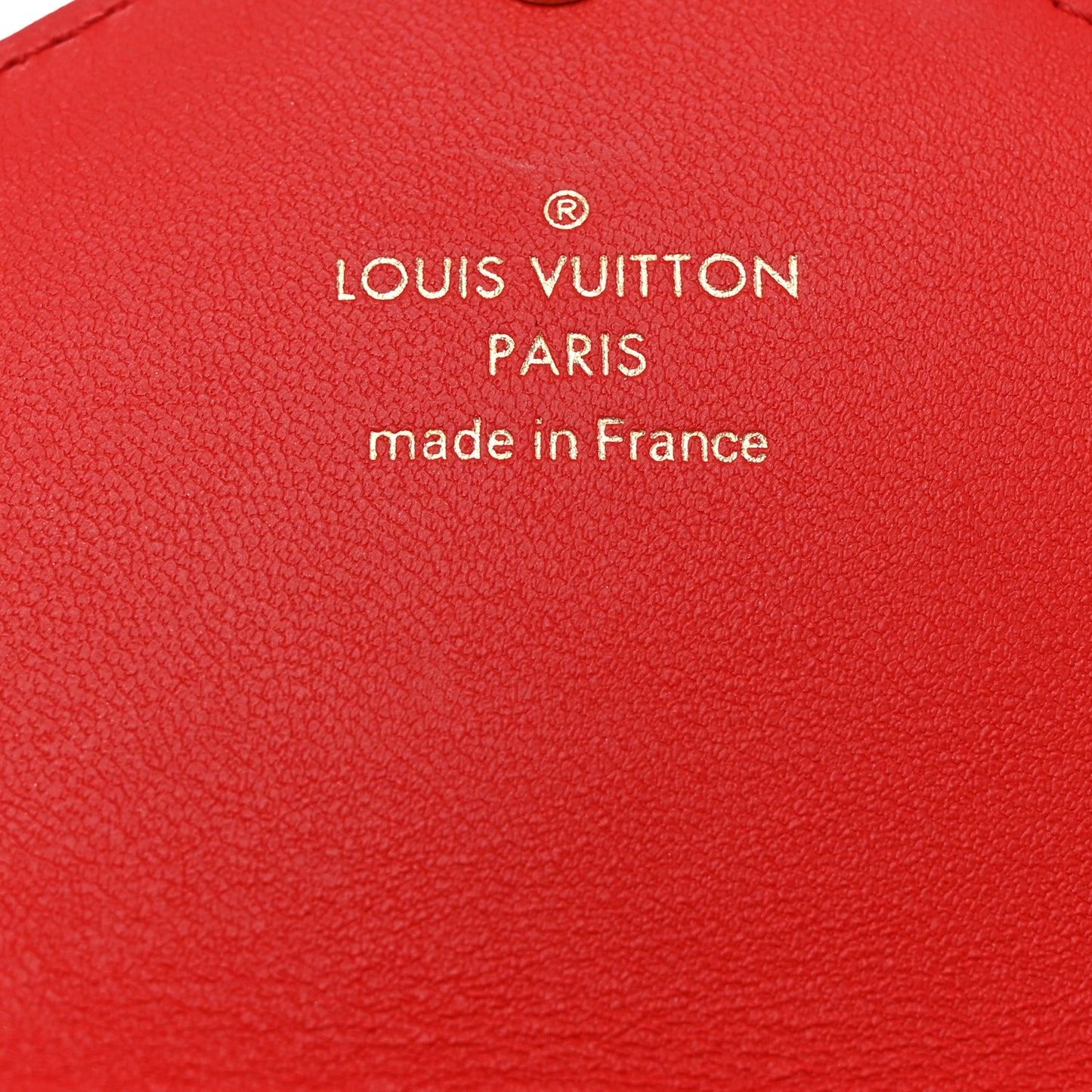 Monogram Medium Kirigami Pochette Insert Coquelicot