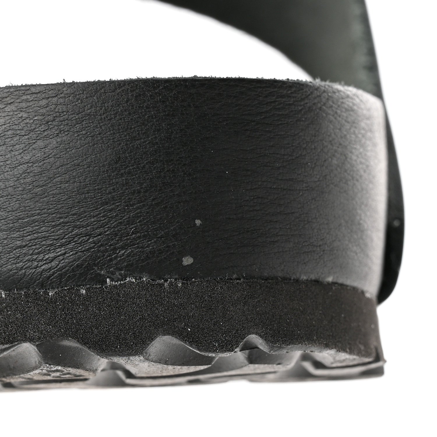 Valentino Garavani Calfskin VLTN Birkenstock Slide Sandals 43 Black 10 of 11