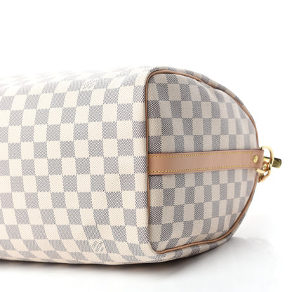Louis Vuitton Damier Azur Speedy Bandouliere 30 7 of 11