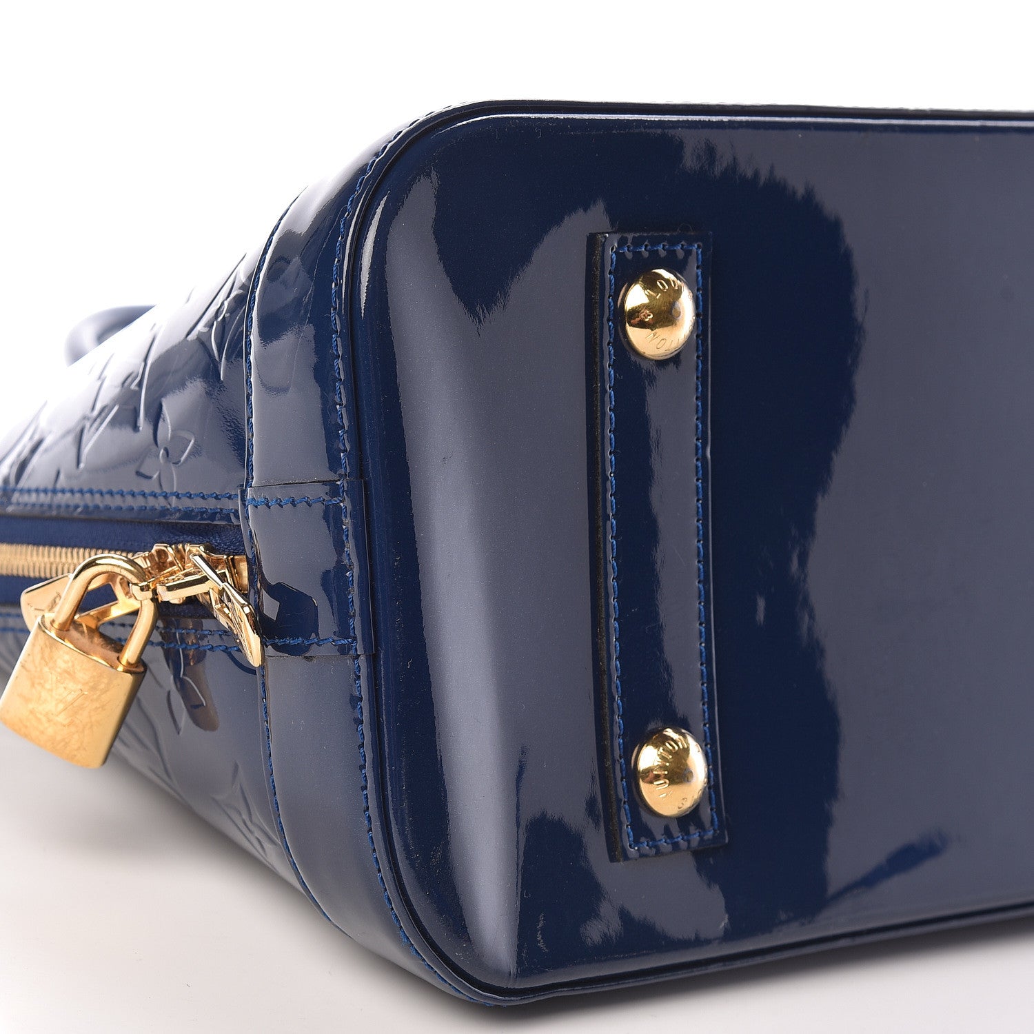 Louis Vuitton Vernis Alma PM Grand Blue 10 of 13