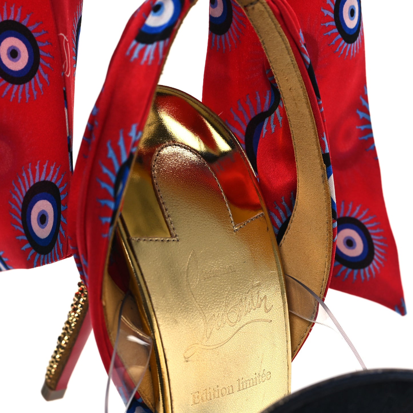 Specchio PVC Des Cyclades Athina Printed 100 Sandals 38 Gold Multicolor