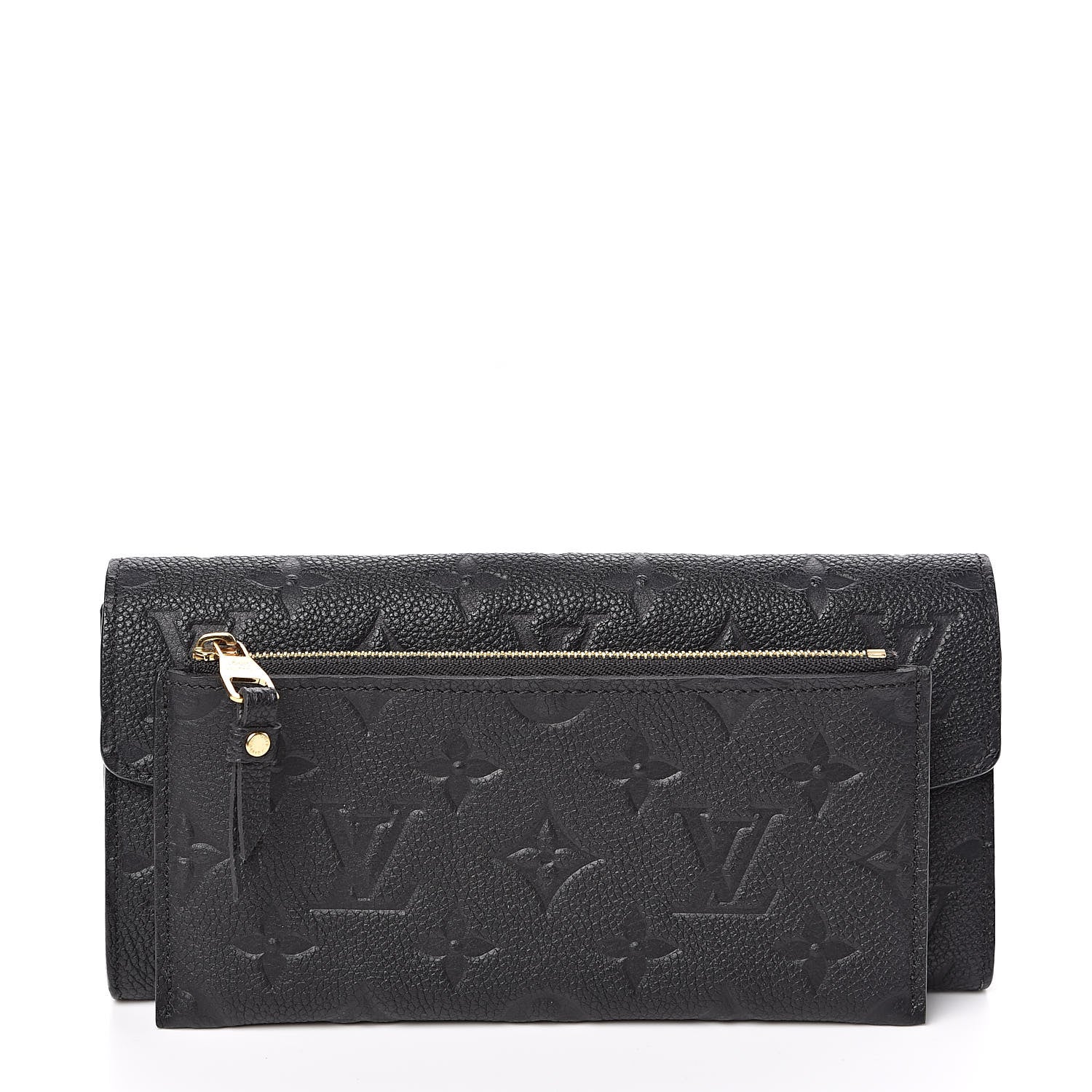 Louis Vuitton Empreinte Curieuse Wallet Black 8 of 9