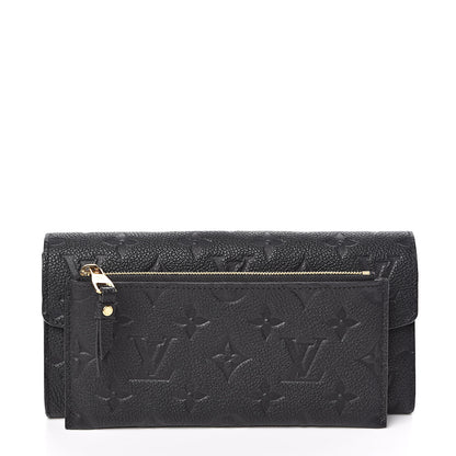 Louis Vuitton Empreinte Curieuse Wallet Black 8 of 9