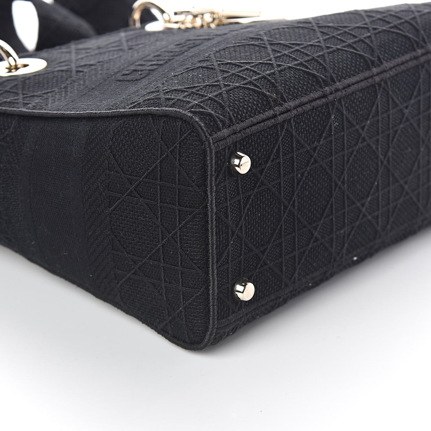 Canvas Cannage Medium Lady D-Lite Black