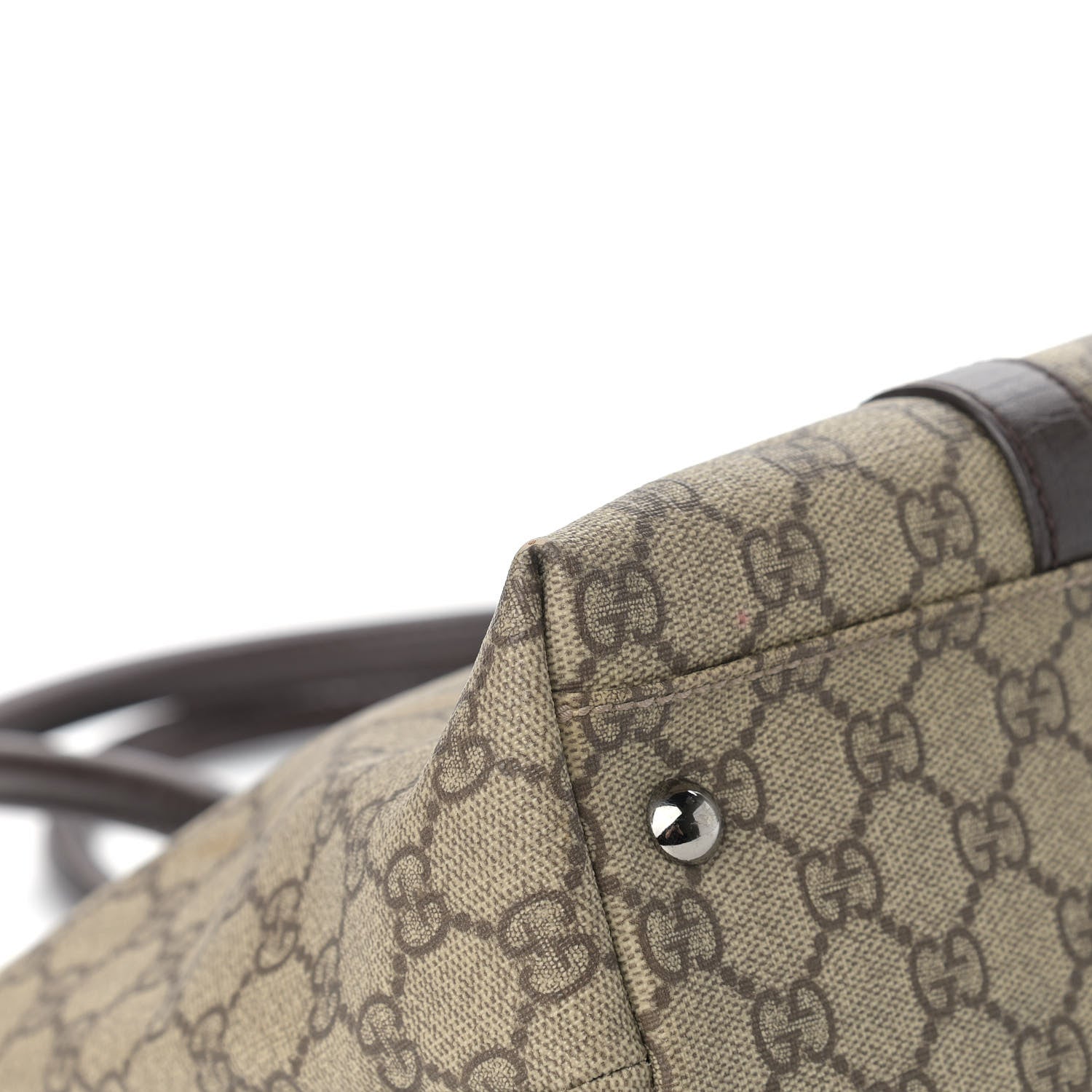 Gucci GG Plus Monogram Medium Joy Tote Dark Brown 8 of 13
