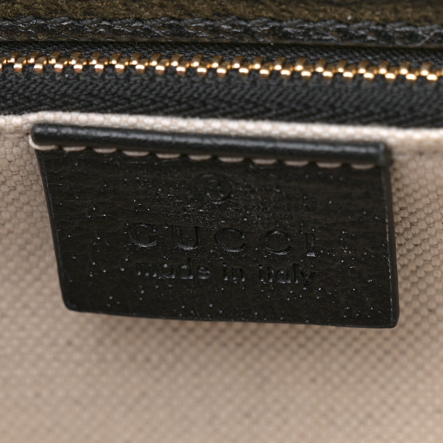 Gucci Jacquard Black Denim GG Monogram Textured Dollar Calfskin Horsebit 1955 Shoulder Bag Black Ivory 6 of 12