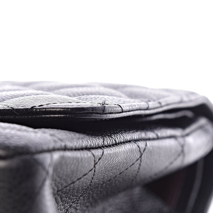Chanel Caviar Quilted Maxi Double Flap Black 12 of 12